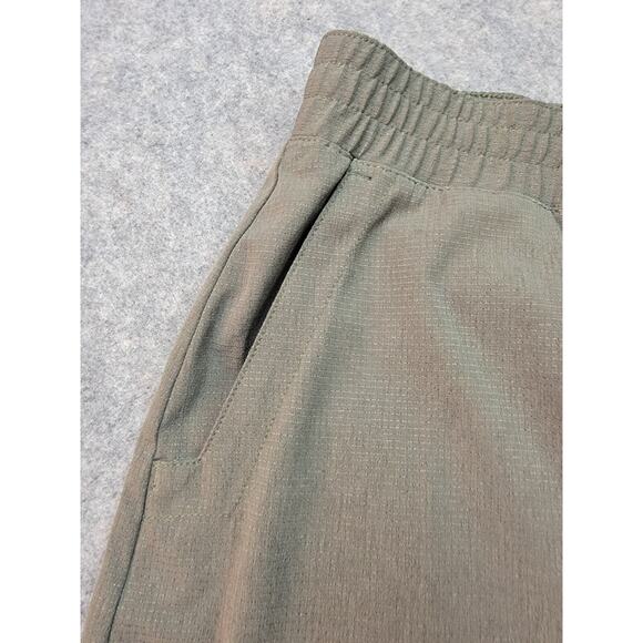 Duluth Trading Co. Skirt Womens 10 Olive Green Skort Elastic Waist Pockets - Picture 2 of 13